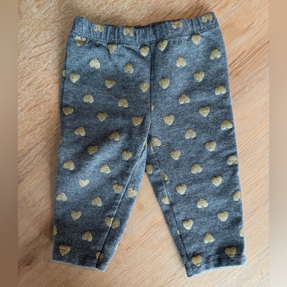 Baby Girl 6 Month Bundle – Jumpsuit, Sleeper & 2 Pants | Cute Prints - Picture 8 of 9